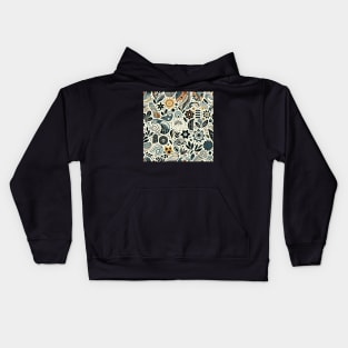 Folkloric Doodle V1 Kids Hoodie